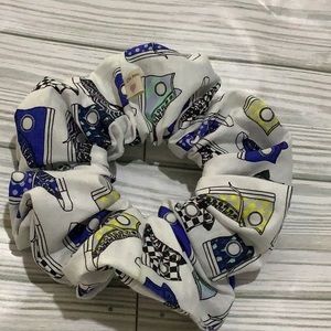 Handmade athletic classic shoes scrunchie